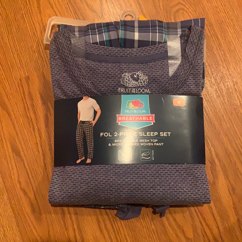 Men’s fruit of the loom 2-piece sleep set